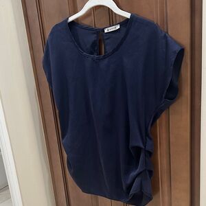 Abrand Dark Blue Women's Blouse